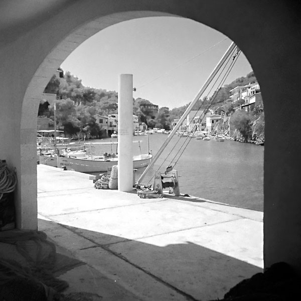 Reise Hafen von Cala Figuera (Mallorca) 1968