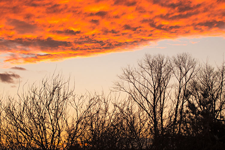 Der Himmel brennt