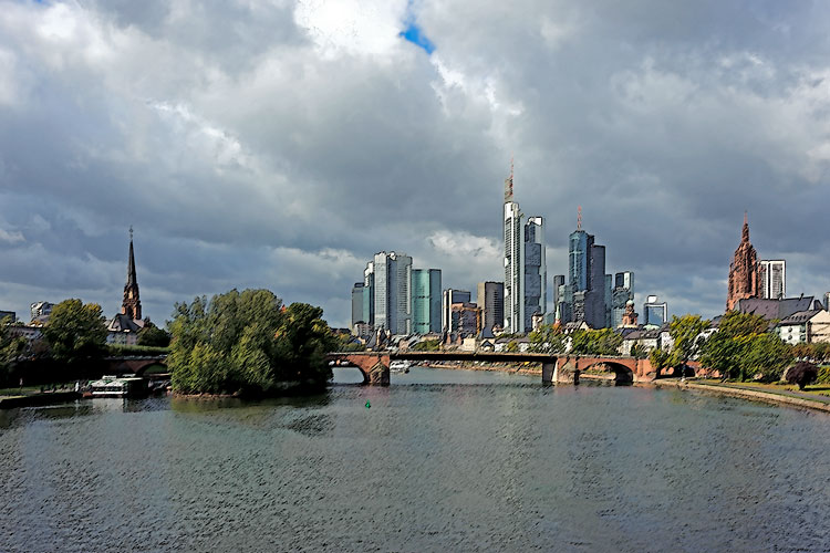 Skyline von Frankfurt am Main