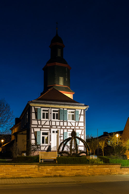 Rodgau im Licht - Dudenhofen - Ev. Kirche
