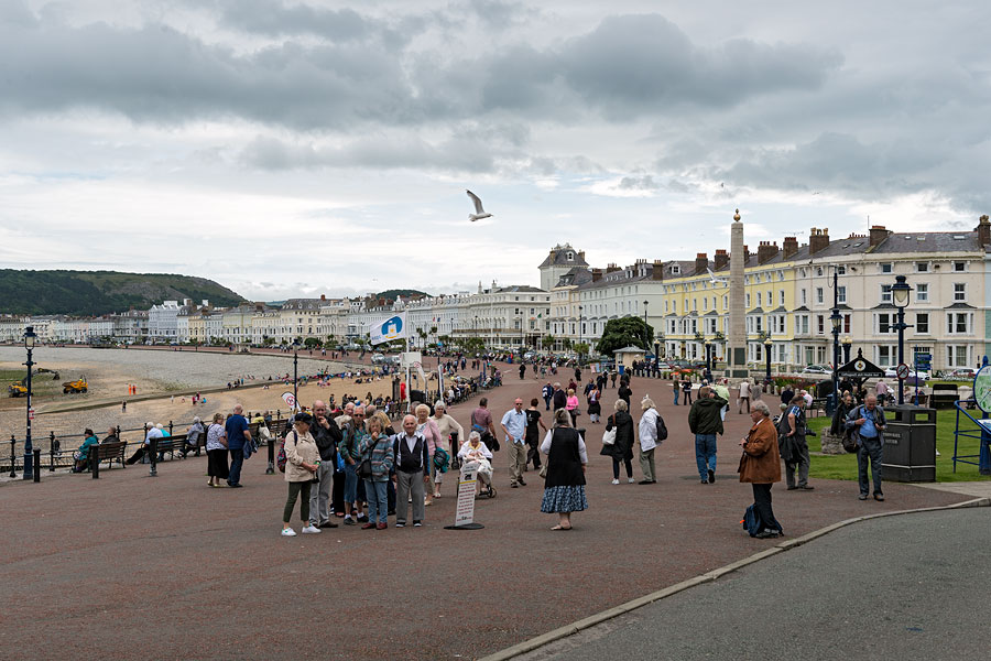 Wales - Llandudno - Strandpromenade