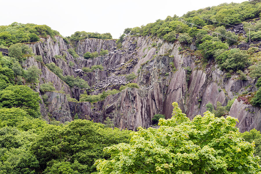 Wales - Llanberis - Schieferbruch