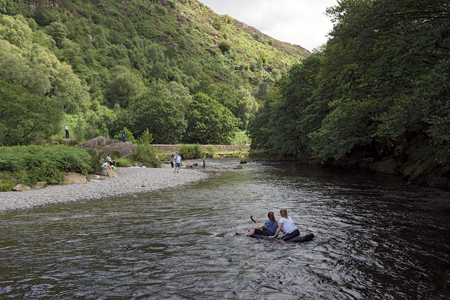 Wales - Beddgelert - Afon Colwyn