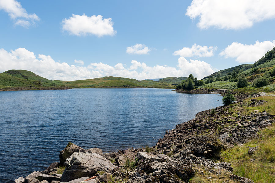 Wales - Tanygtisiau - Tanygtisiau Stausee