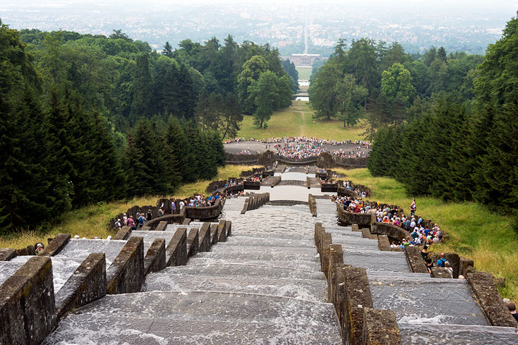 Bergpark Wilhelmshöhe in Kassel - Kaskaden