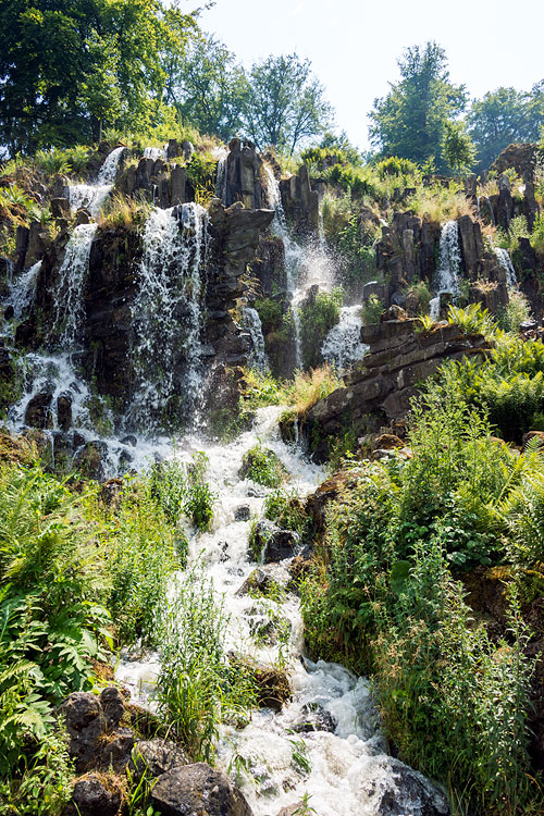 Bergpark Wilhelmshöhe in Kassel - Steinhöfer Wasserfall