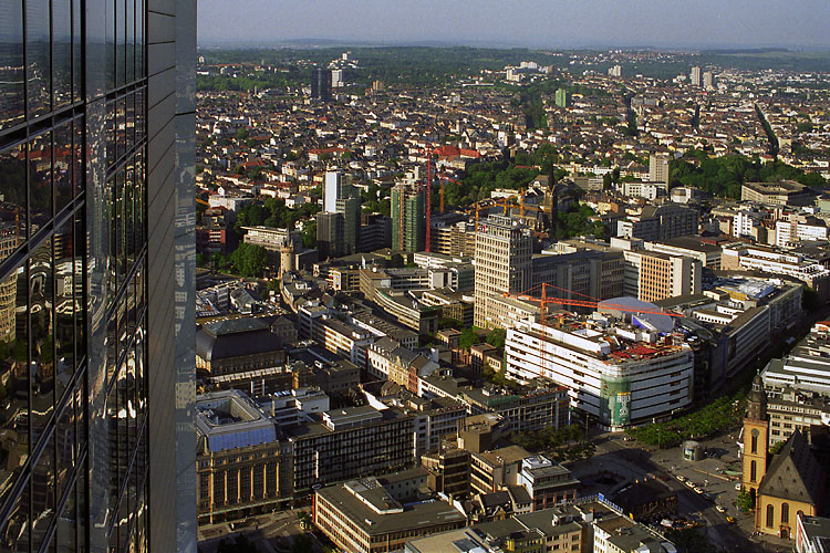 Frankfurt am Main vom Commerzbankturm