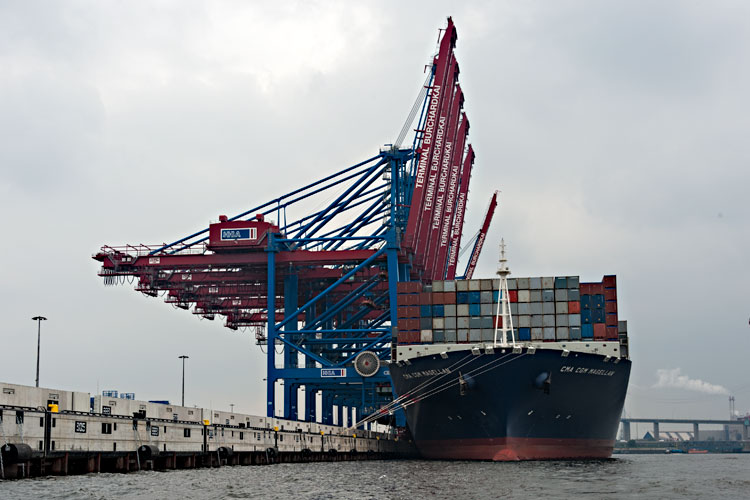 Hamburg Hafen Burchardkai