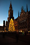 München - Marienplatz mit Rathaus